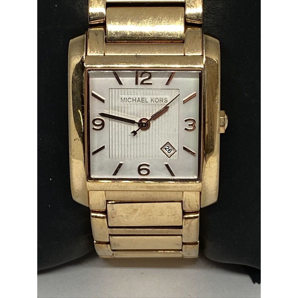 Michael Kors MK3374 Women's Gold Stainless Steel Analog Dial Quartz Watch OP725 - Picture 2 of 12